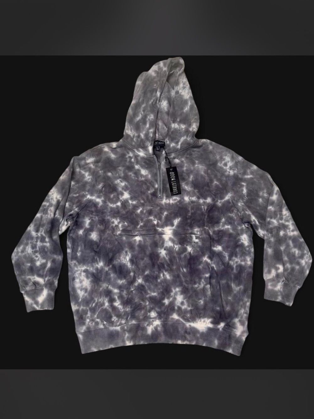 Current Mood FYP Page Washed Oversized Hoodie size large, new with tags